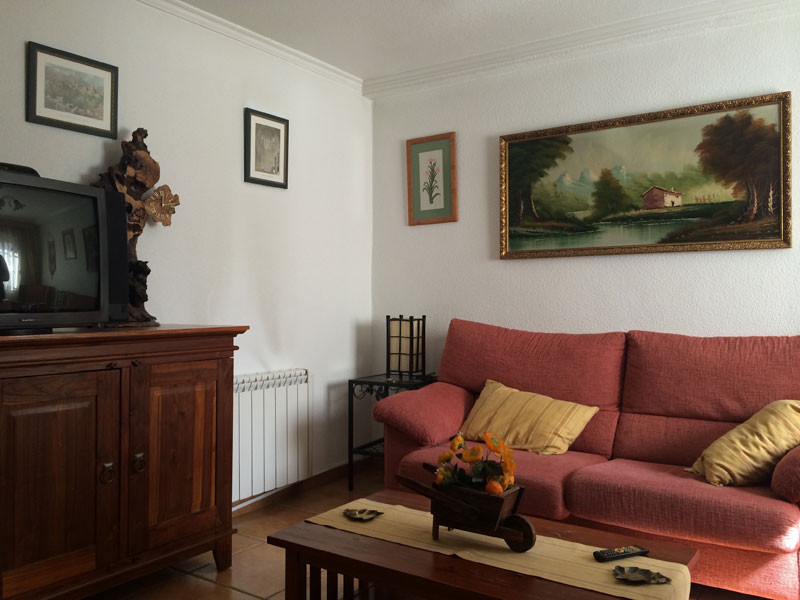 Salita en la cocina americana