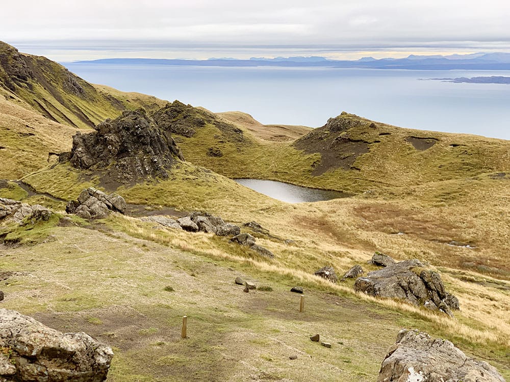Paisajes del Old Man of Storr