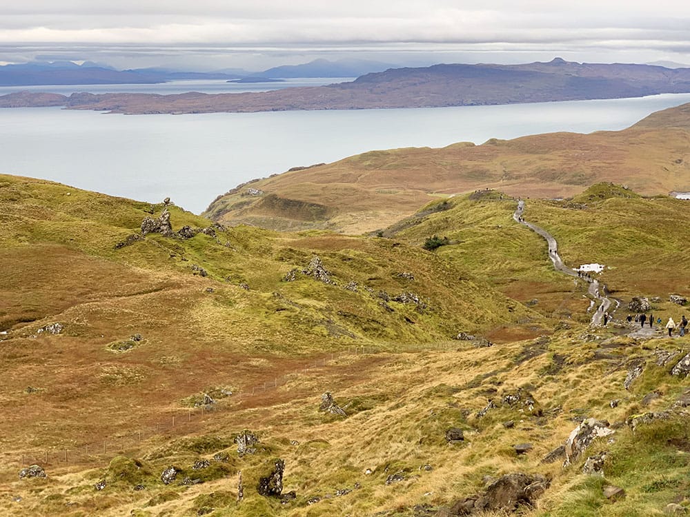 Paisajes del Old Man of Storr