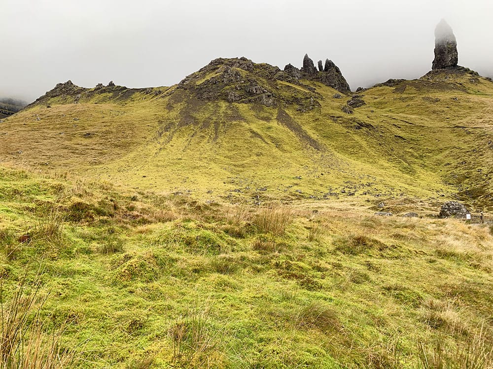 Paisajes del Old Man of Storr