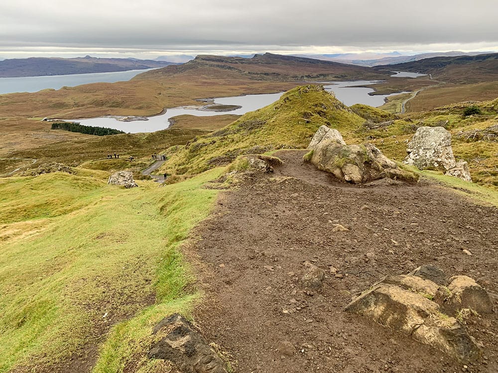 Paisajes del Old Man of Storr