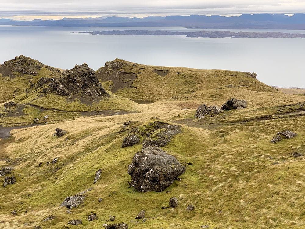 Paisajes del Old Man of Storr