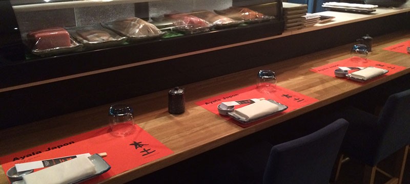 Sushi bar del Ayala Japón