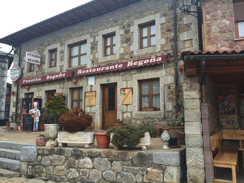 Restaurante Begoña en Posada de Valdeón